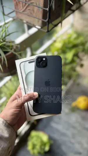 অ্যাপল আইফোন ১৫ প্লাস ১২৮ জিবি ব্ল্যাক