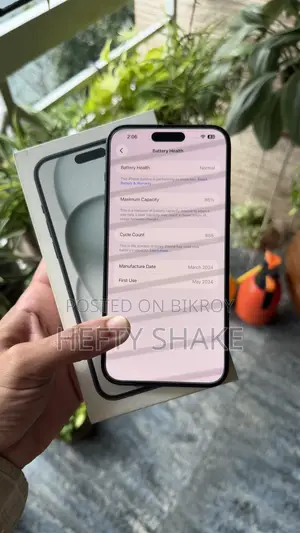 Apple iPhone 15 Plus 128 GB Black