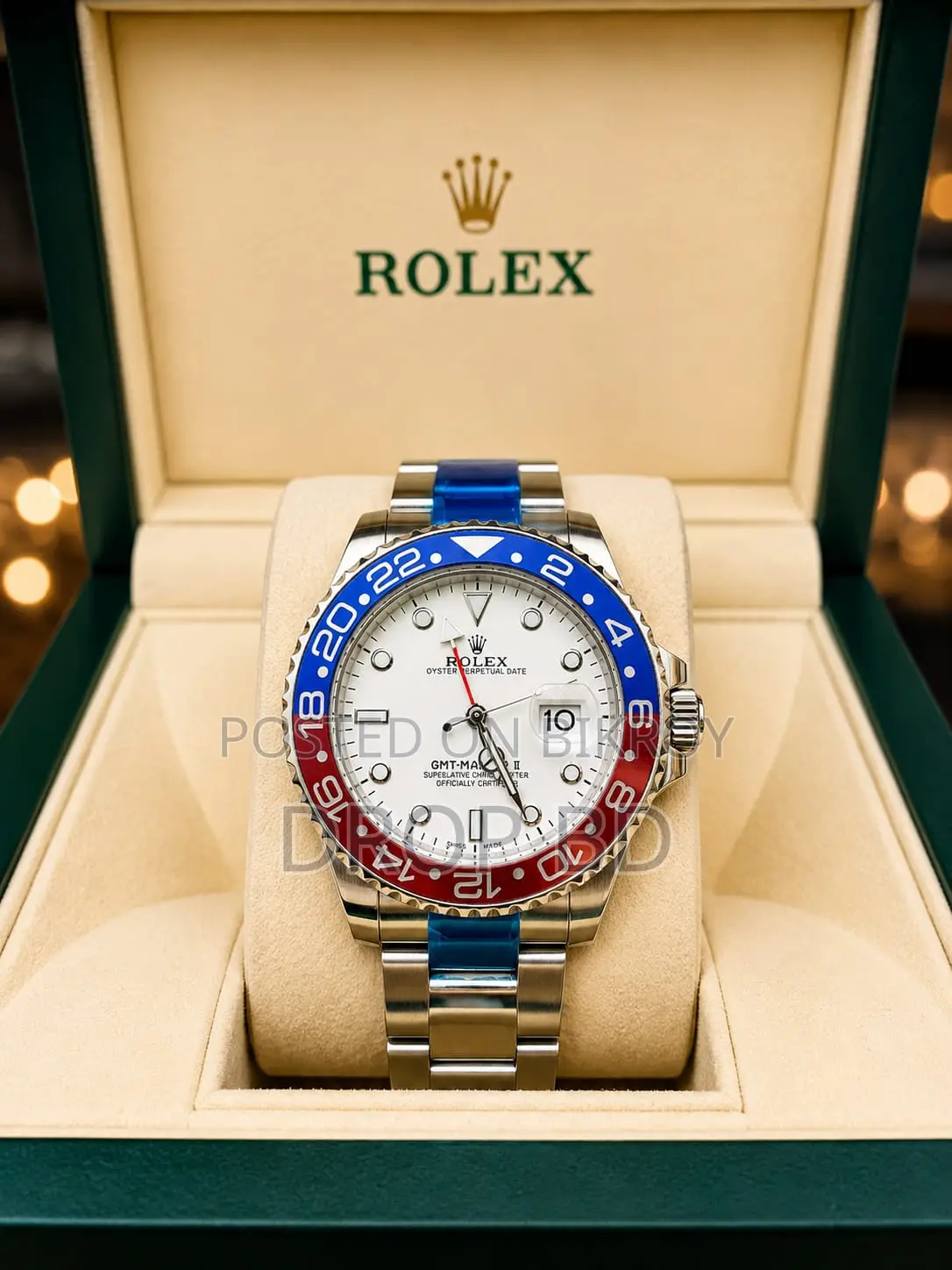 Rolex GMT-Master Men's Watch (Premium Rolex Gift Box)