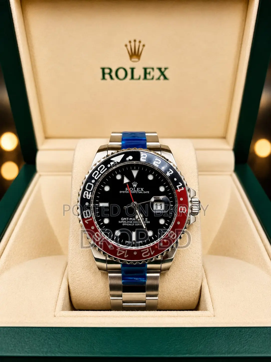 Rolex GMT-Master Men's Watch (Premium Rolex Gift Box)