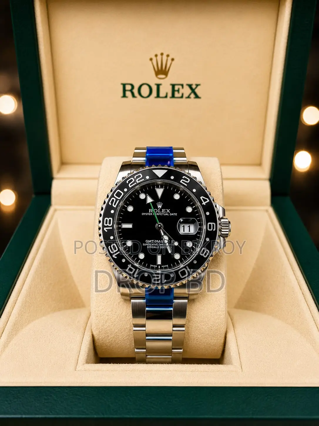 Rolex GMT-Master Men's Watch (Premium Rolex Gift Box)