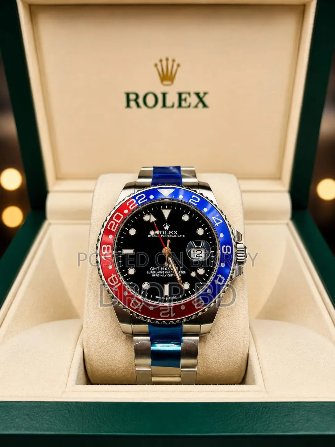 Rolex GMT-Master Men's Watch (Premium Rolex Gift Box)