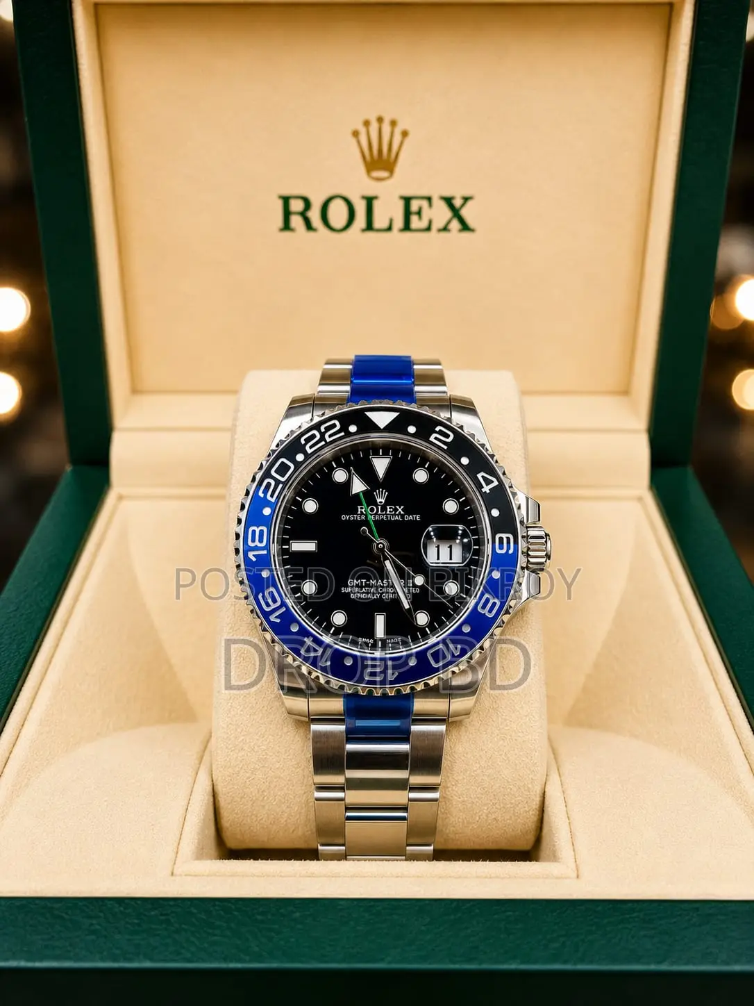 Rolex GMT-Master Men's Watch (Premium Rolex Gift Box)