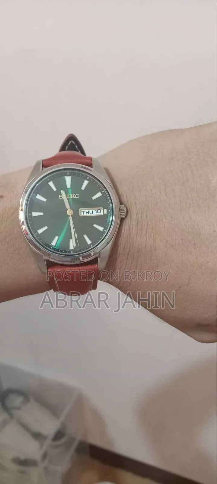 Seiko Essentials Green
Dial.