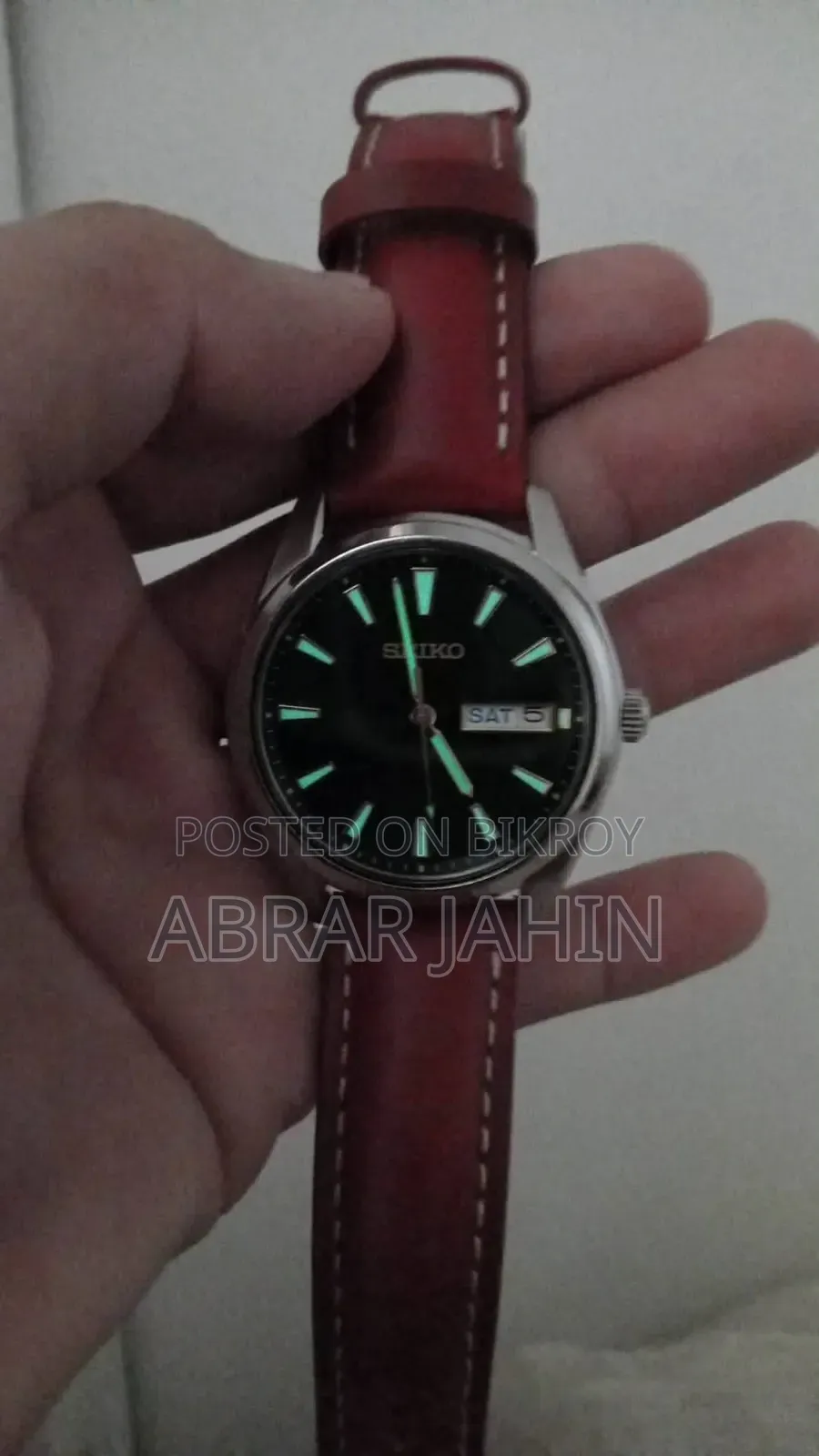 Seiko Essentials Green
Dial.
