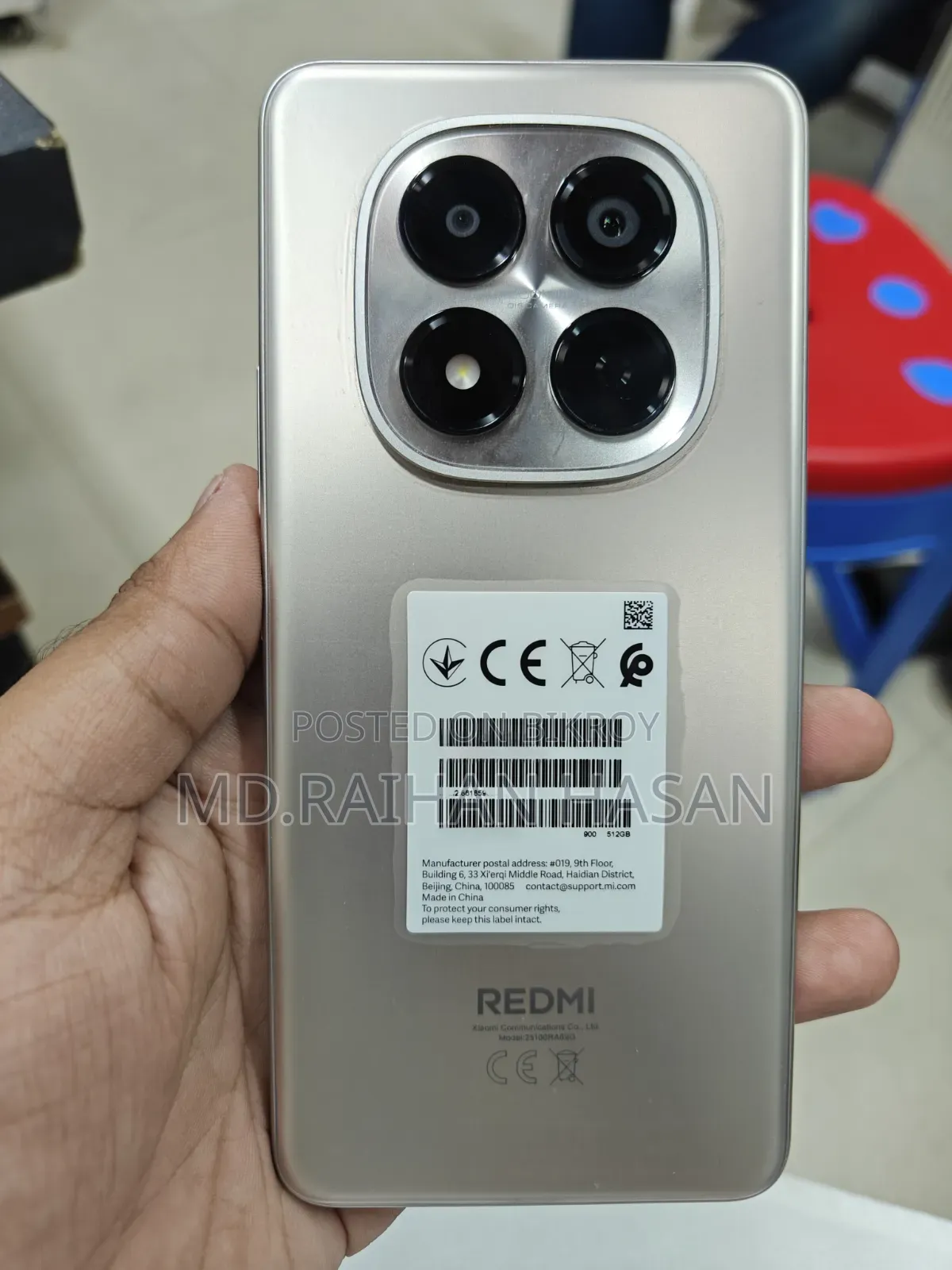 New Xiaomi Redmi Note 15 Pro 512 GB Rose Gold