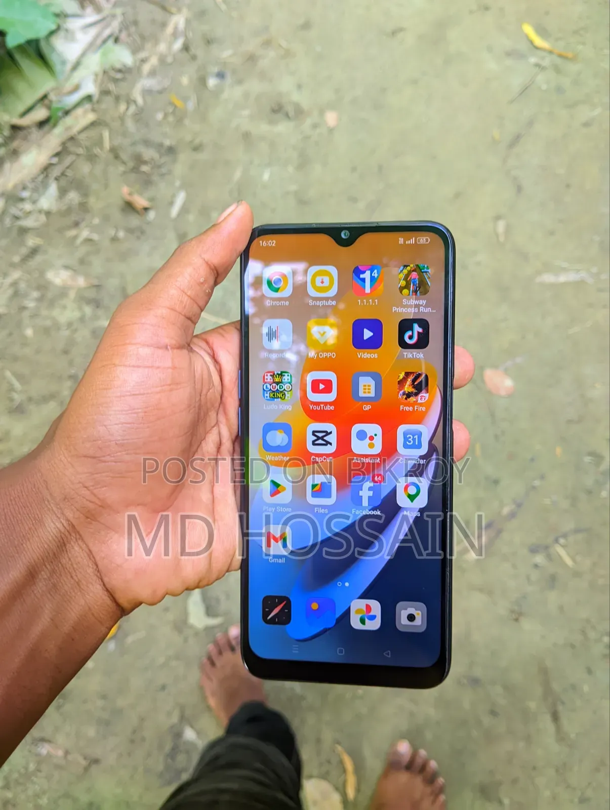 Oppo A16 64 GB Black