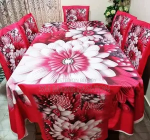 থ্রিডি প্রিন্ট ডাইনিং কাভার সেট