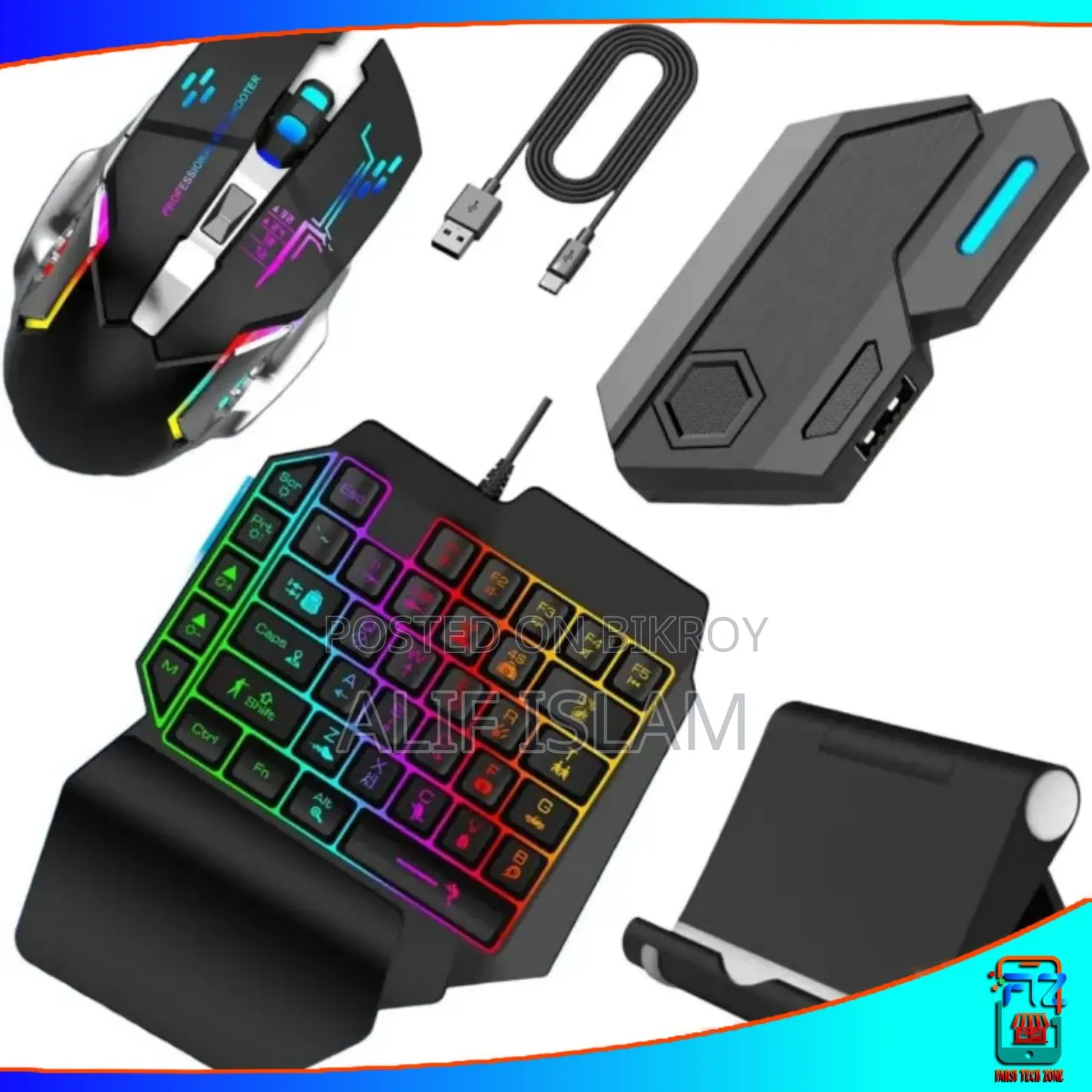 Mobile Gaming Combo /Mouse With Keyboard