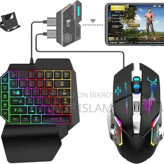 Mobile Gaming Combo /Mouse With Keyboard
