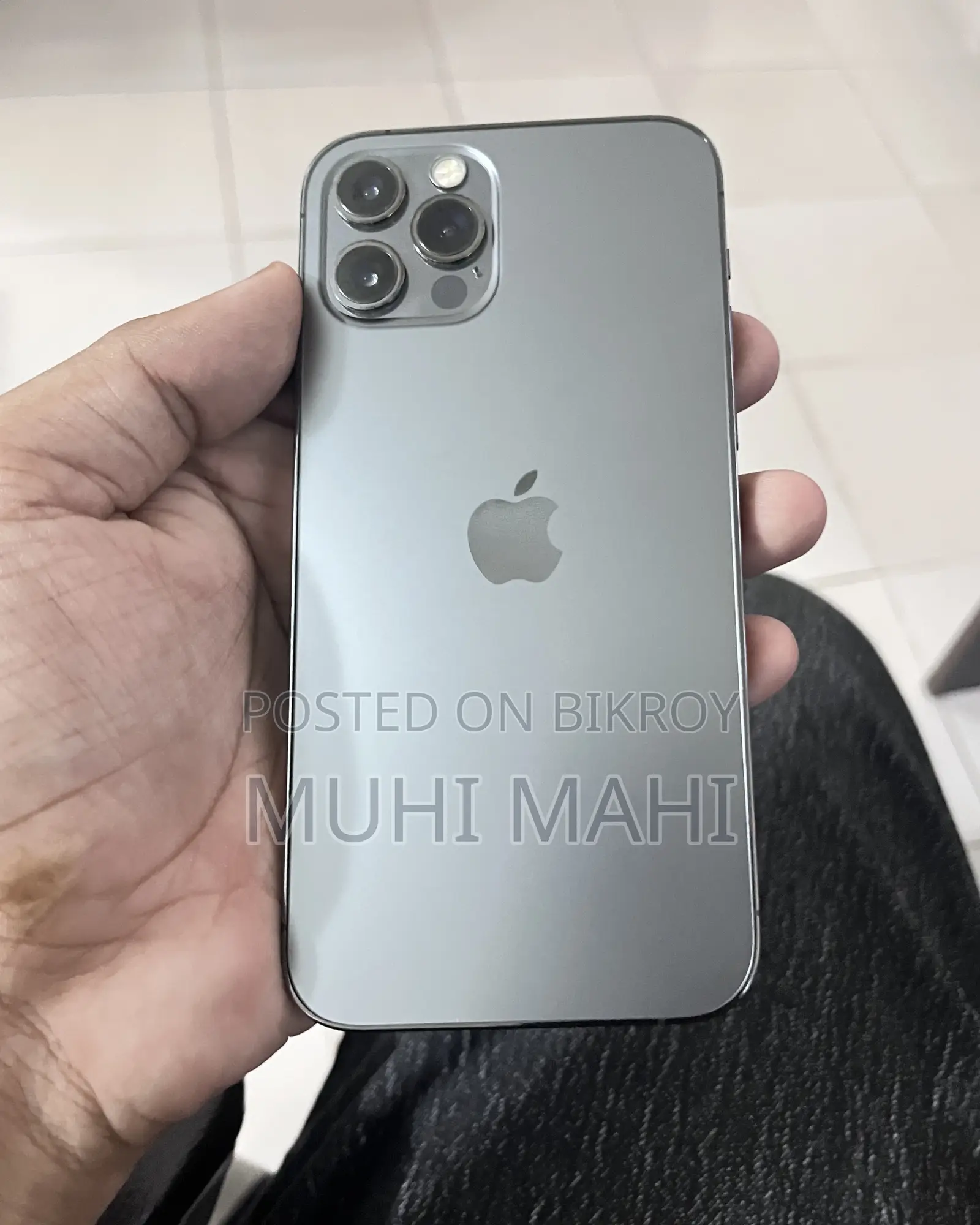 অ্যাপল আইফোন ১২ প্রো ১২৮ জিবি গ্রাফাইট