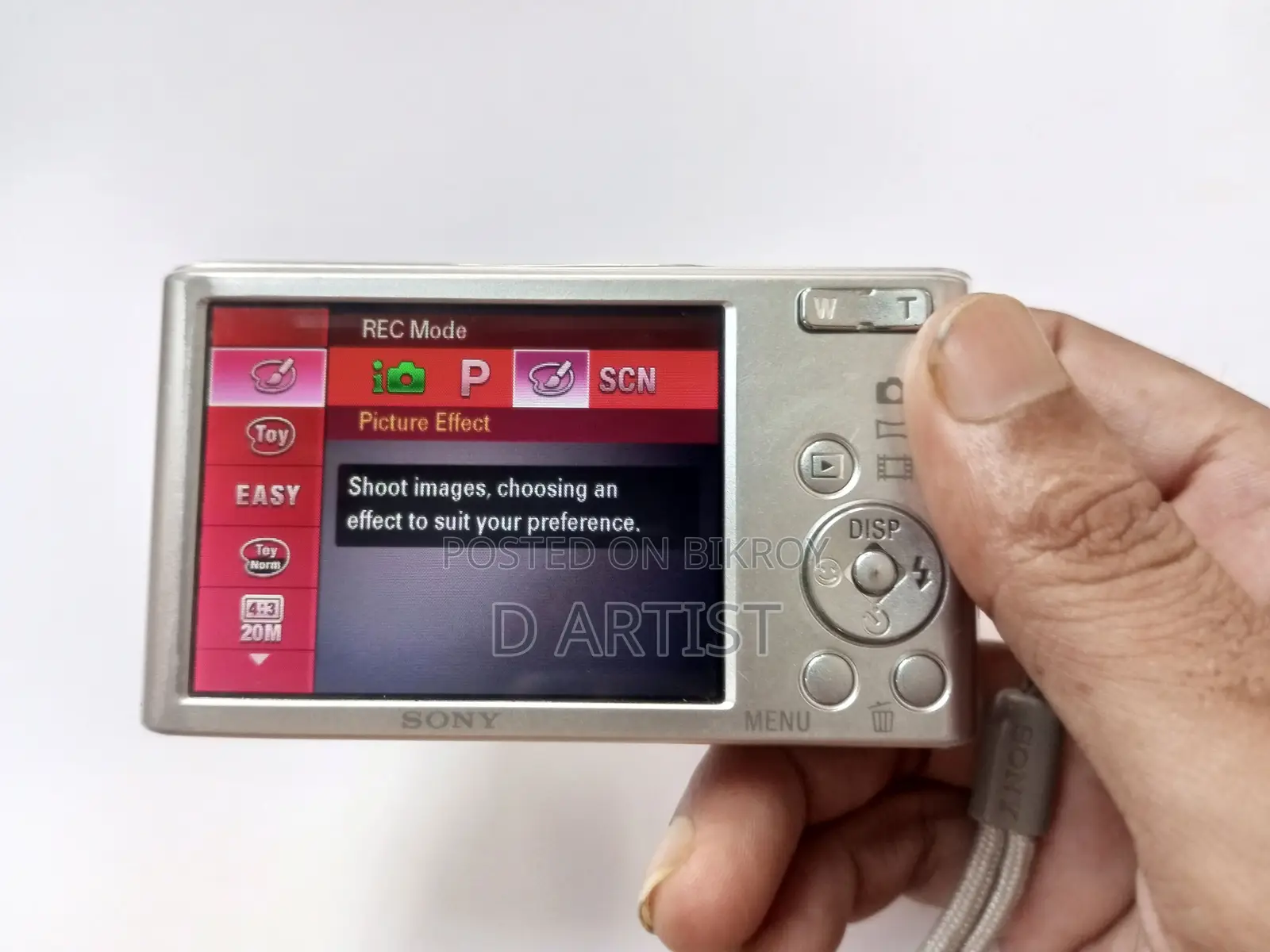 Sony DSC-W830 Digital Silver Camera