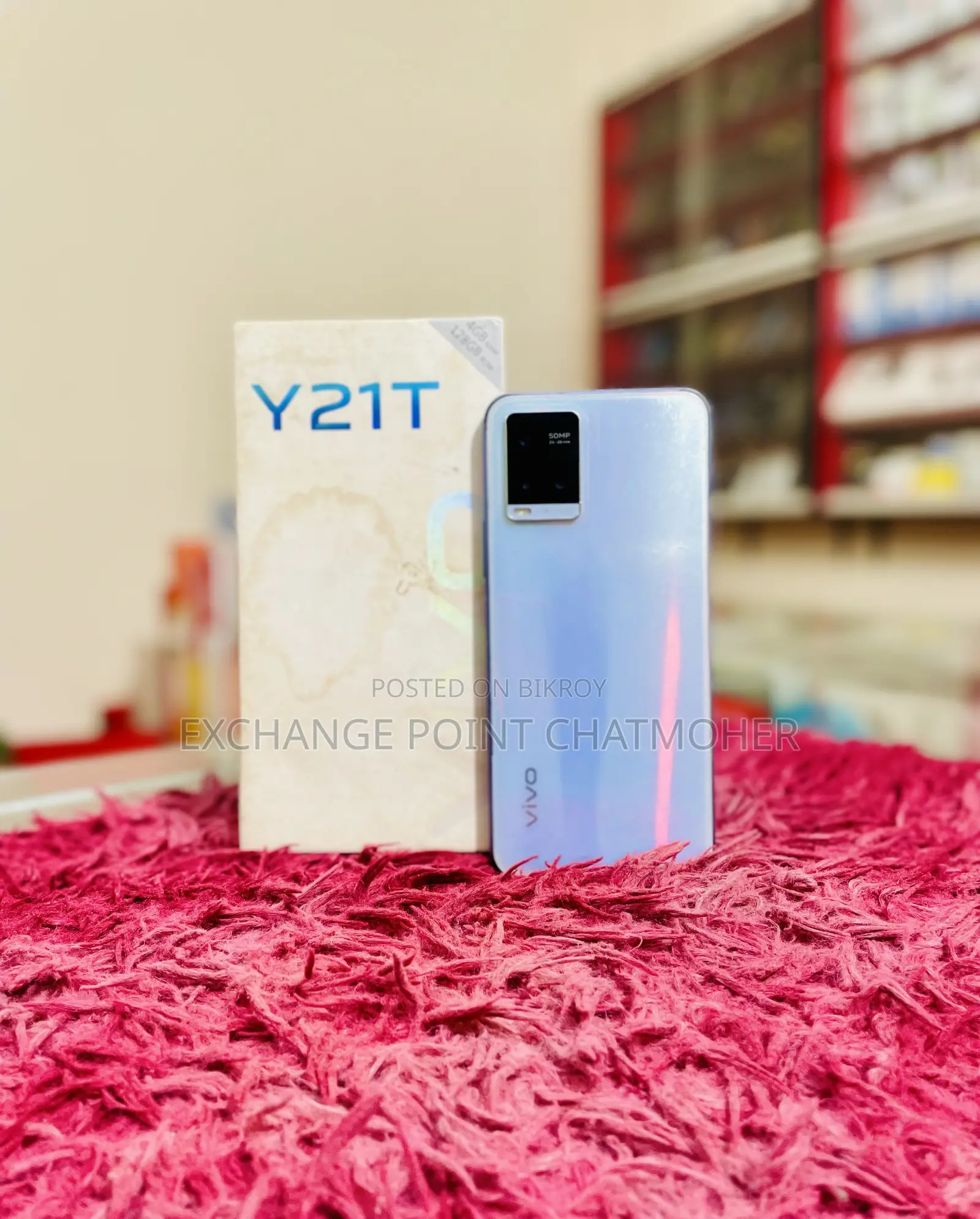 Vivo Y21t 128 GB Blue
