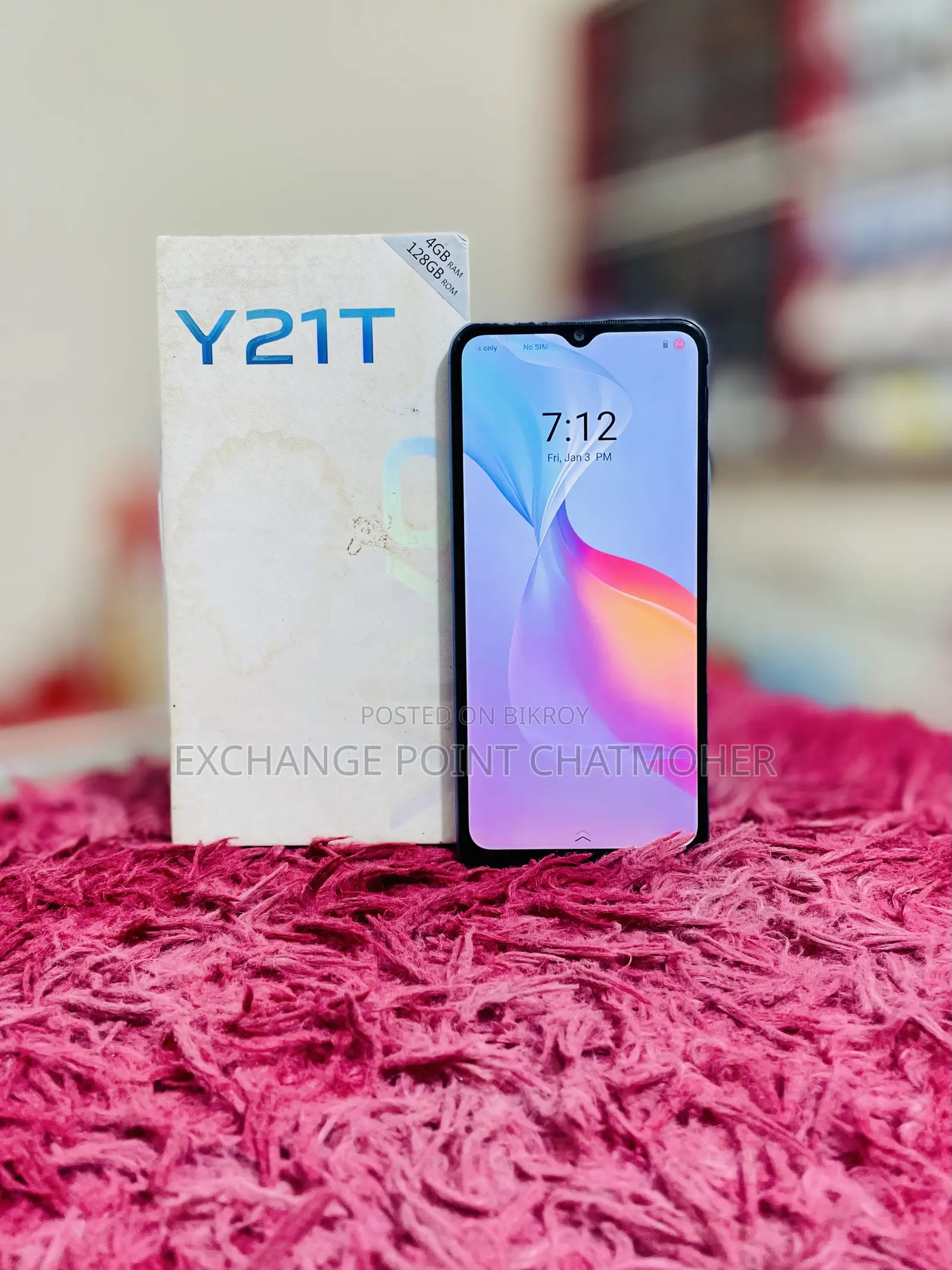 Vivo Y21t 128 GB Blue