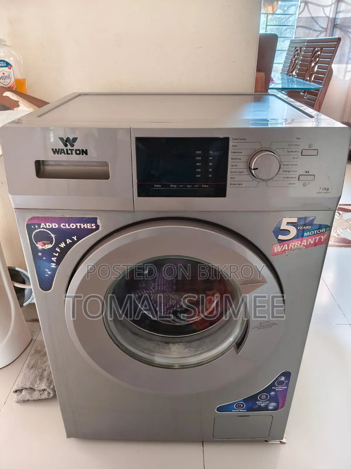 Walton Washing Machine