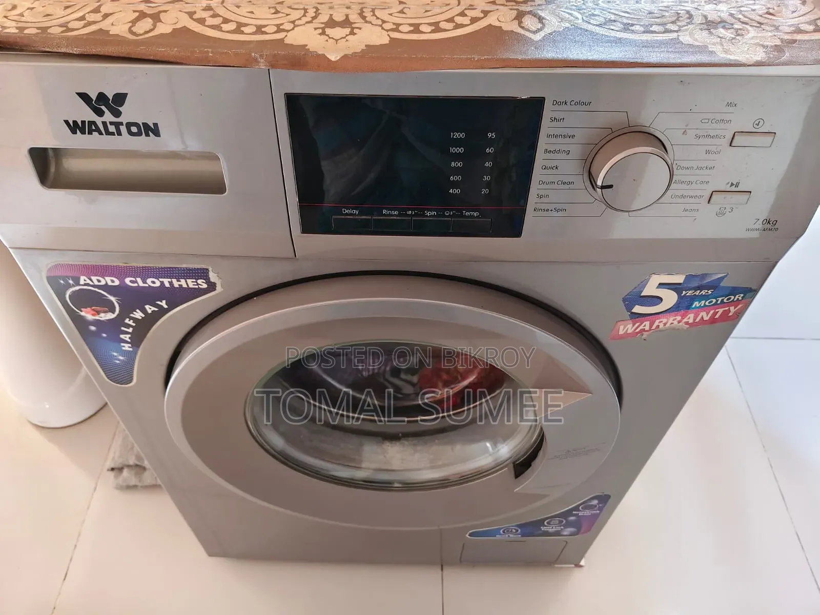 Walton Washing Machine
