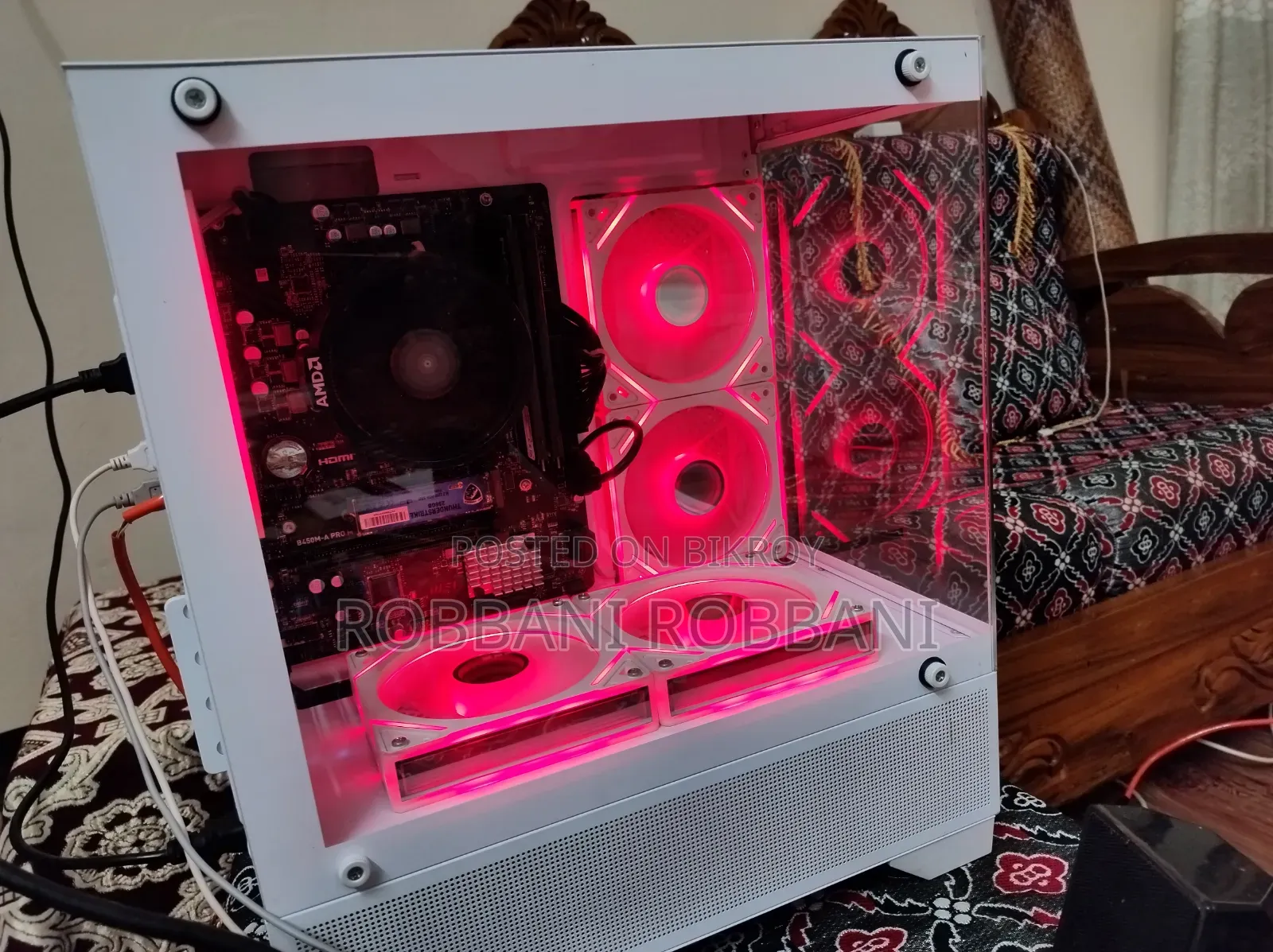 Desktop Computer MSI 16GB AMD Ryzen 7 SSD 256GB