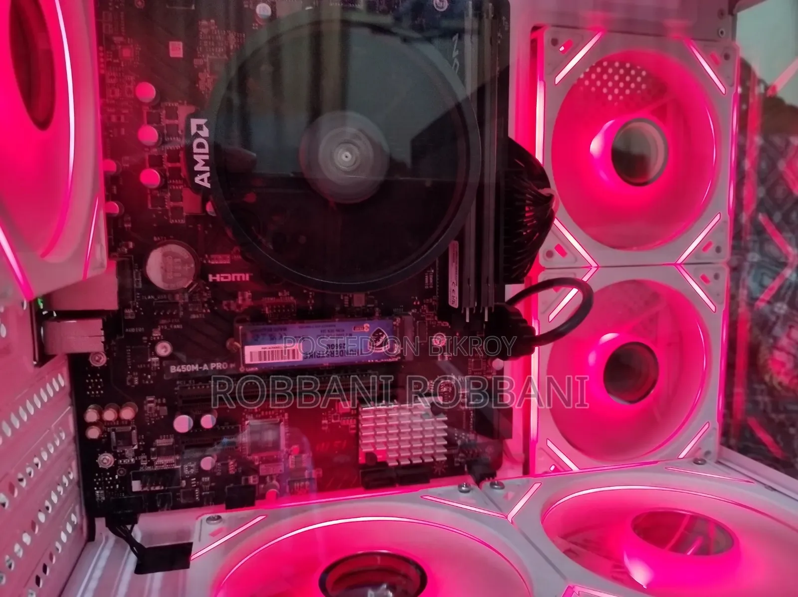 Desktop Computer MSI 16GB AMD Ryzen 7 SSD 256GB
