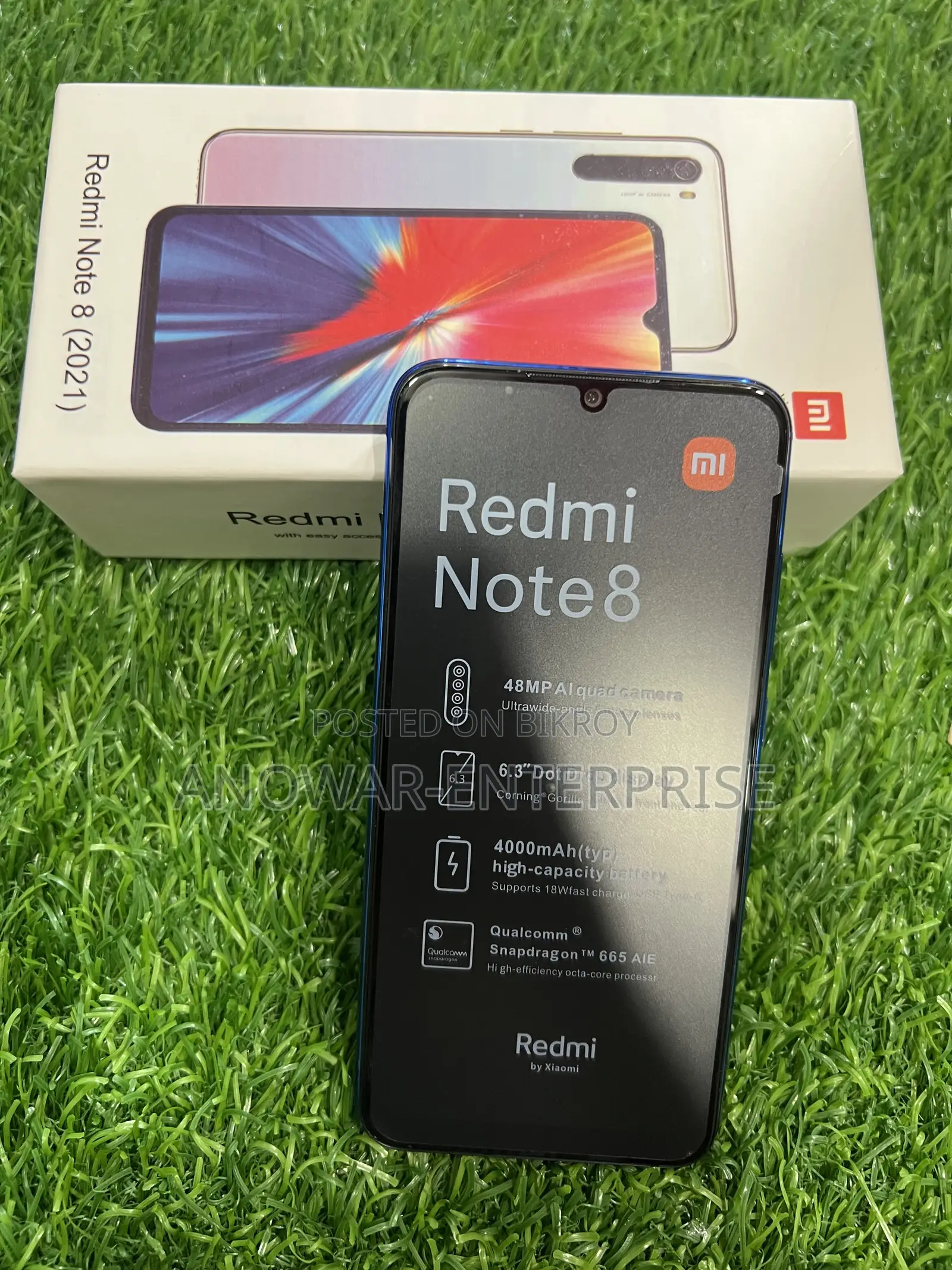শাওমি রেডমি নোট ৮ ১২৮ জিবি সবুজ