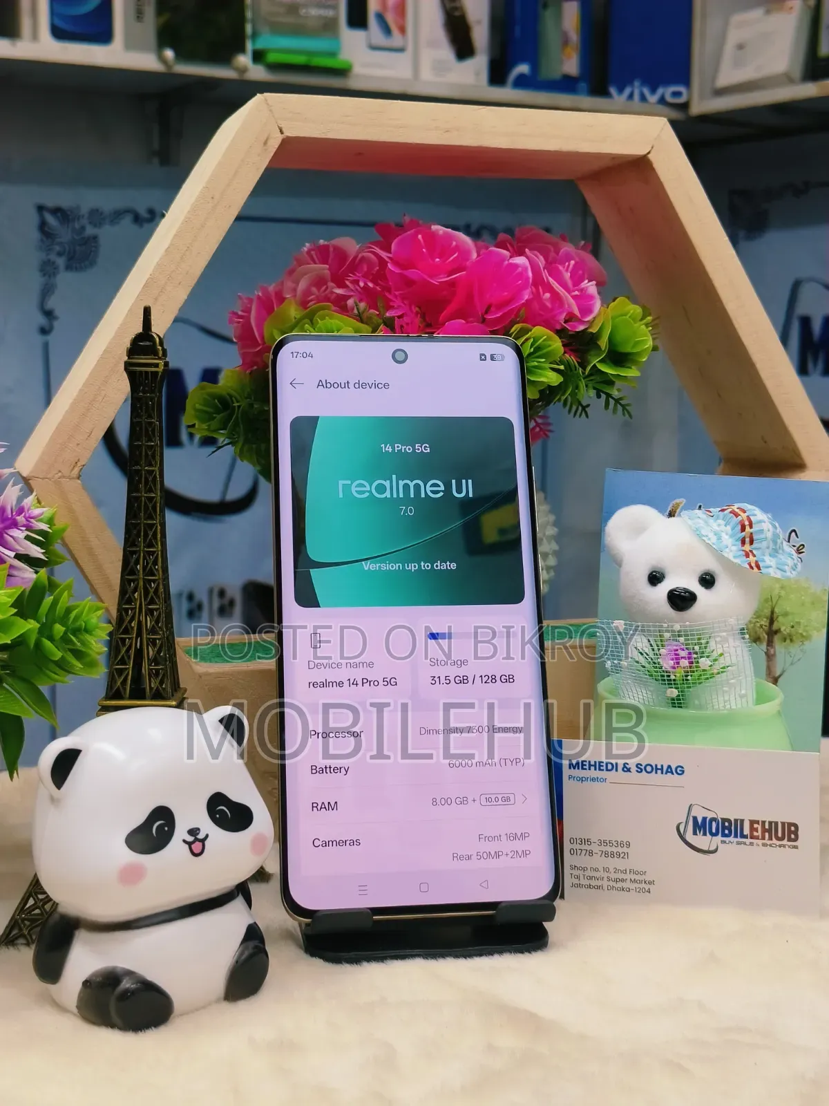 Realme 14 Pro 128 GB Rose Gold