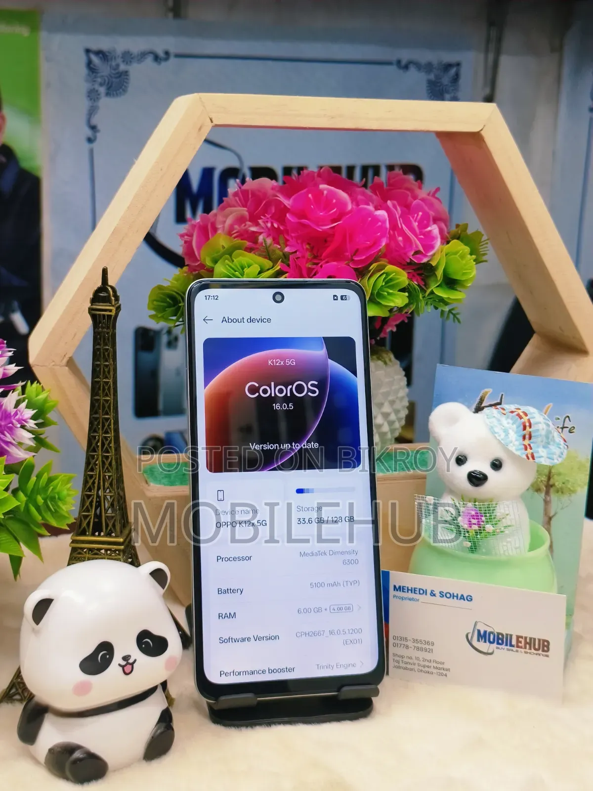 Oppo K12x 128 GB Green