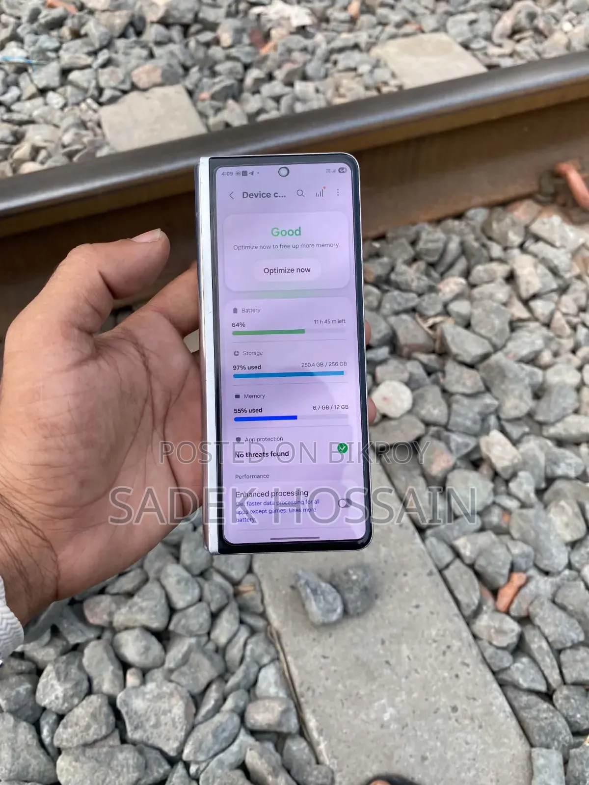 Samsung Galaxy Z Fold 3 256 GB White