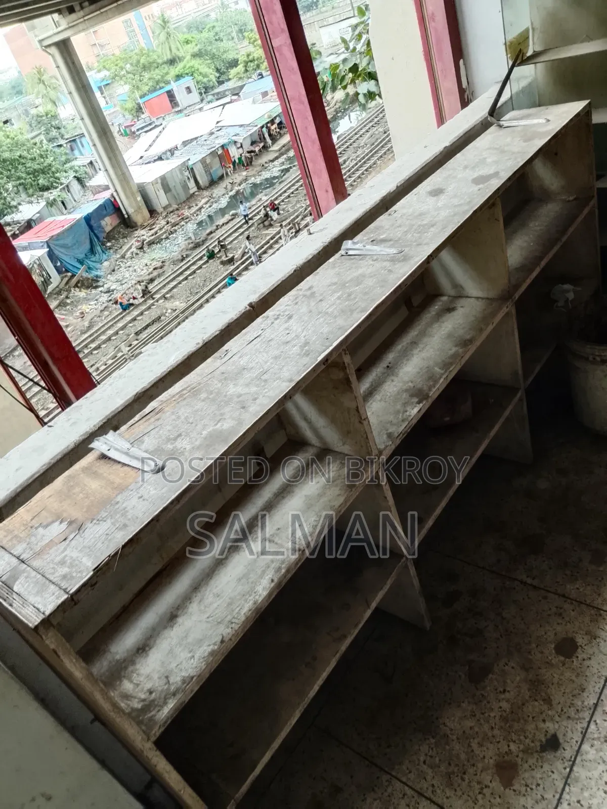 Shop used shelves will be sold