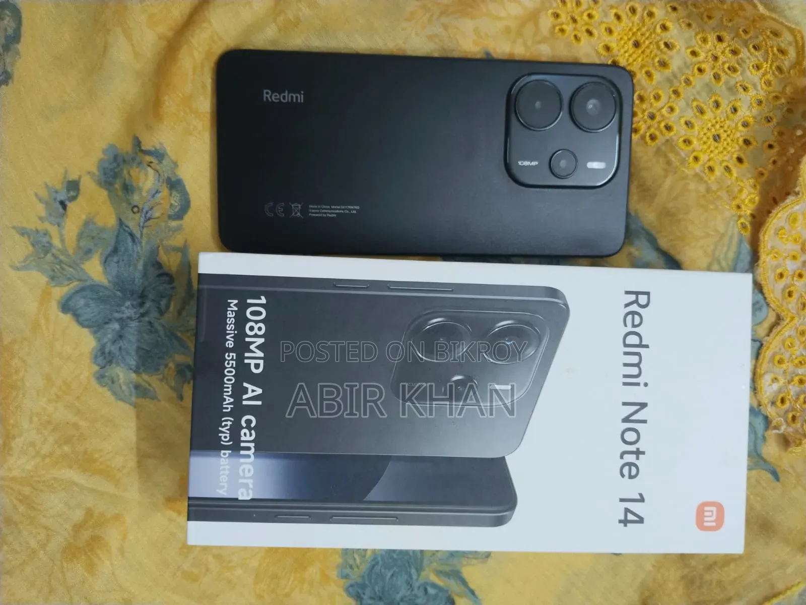 Xiaomi Redmi Note 14 4G 256 GB Black