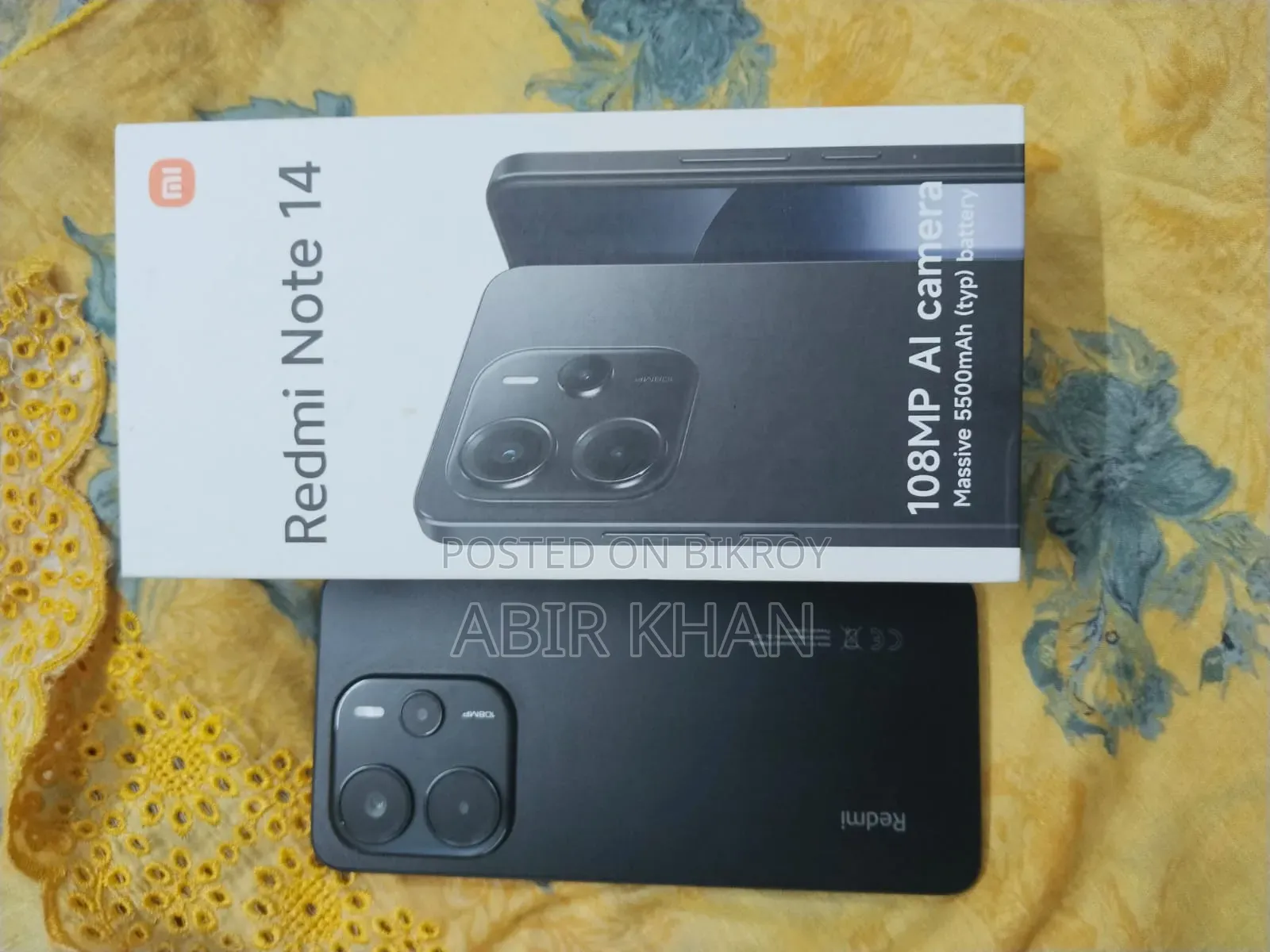 Xiaomi Redmi Note 14 4G 256 GB Black