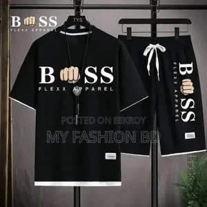 Men's Combo Set | T-Shirt + Three-Quarter Pants