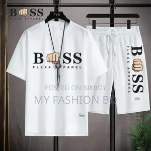 Men's Combo Set | T-Shirt + Three-Quarter Pants