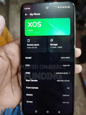 Infinix Hot 50i 128 GB Black