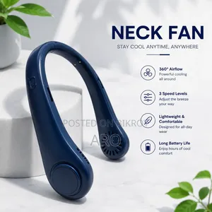 পোর্টেবল রিচার্জেবল নেক ফ্যান
