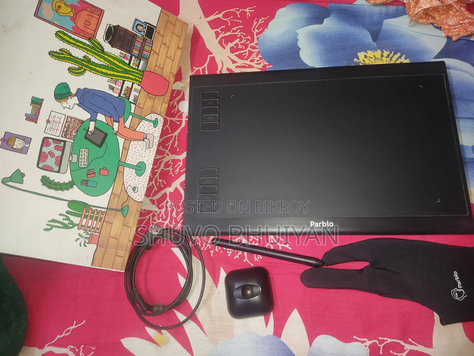 Parblo Drawing Pad for Graphic Designers - Good Alternative to Wacom