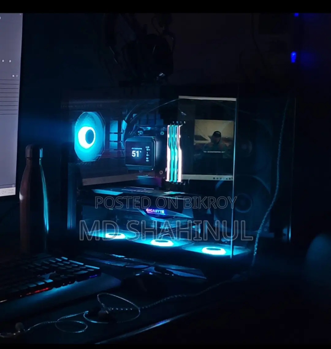 DeepCool MYSTIQUE 240 240mm Liquid CPU Cooler With TFT LCD Screen