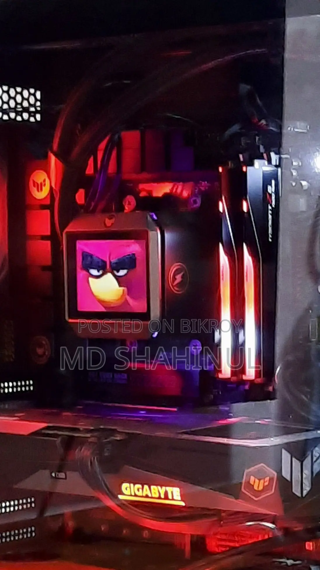 DeepCool MYSTIQUE 240 240mm Liquid CPU Cooler With TFT LCD Screen