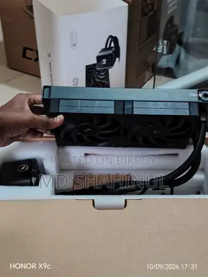 DeepCool MYSTIQUE 240 240mm Liquid CPU Cooler With TFT LCD Screen