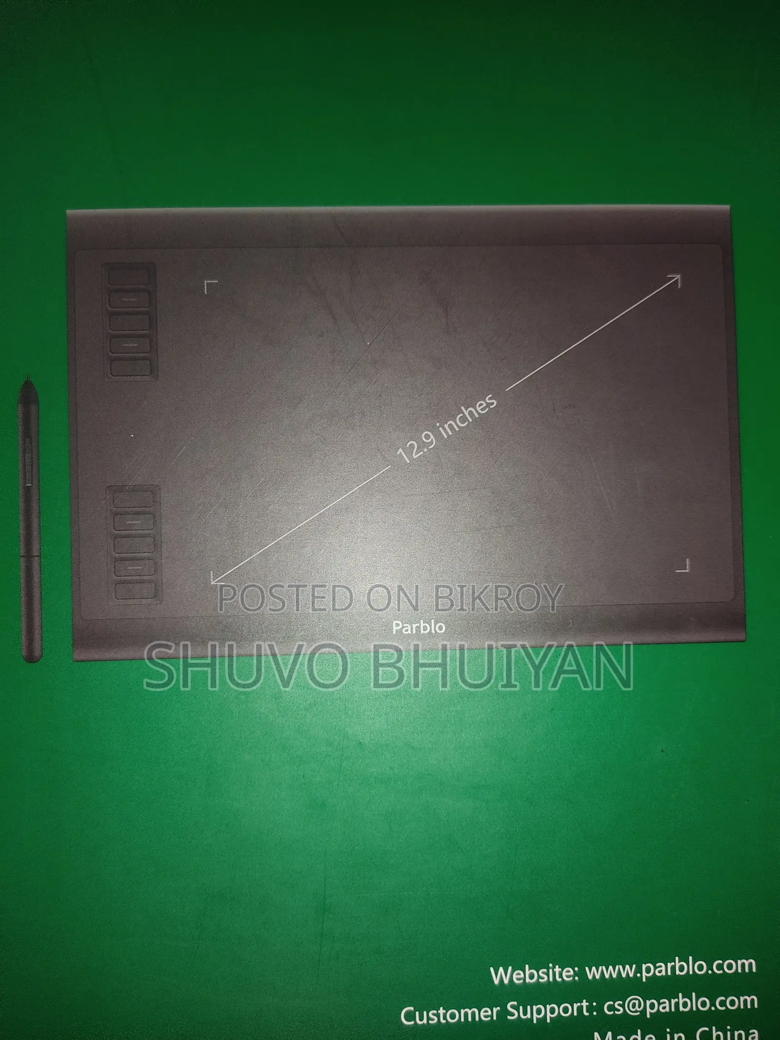 Parblo Drawing Pad for Graphic Designers - Good Alternative to Wacom