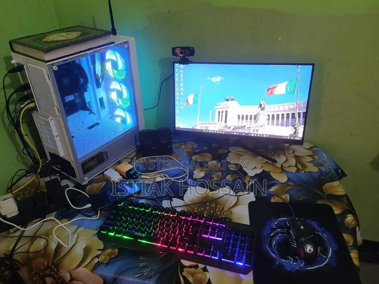 Desktop Computer 8GB AMD Ryzen 5 SSD 256GB