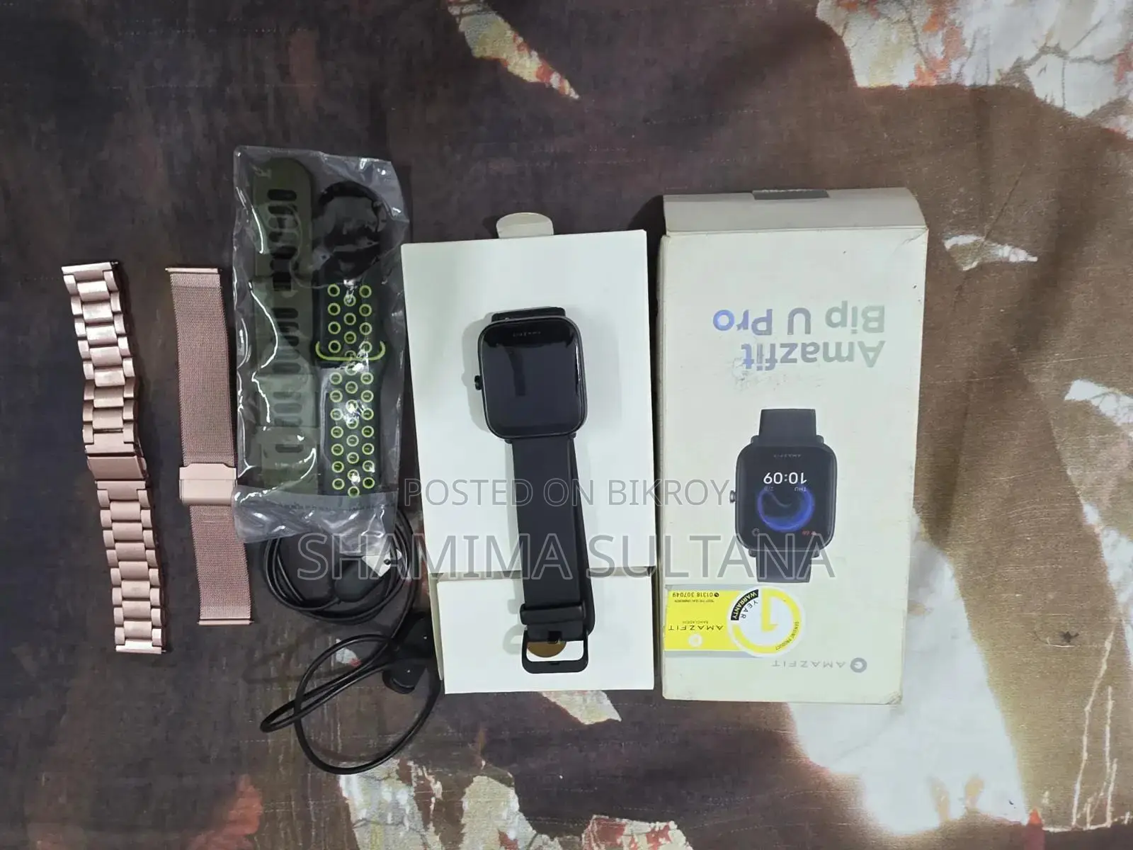 For Sale Amazfit Bip U Pro and Kieslect Kr Calling Watch