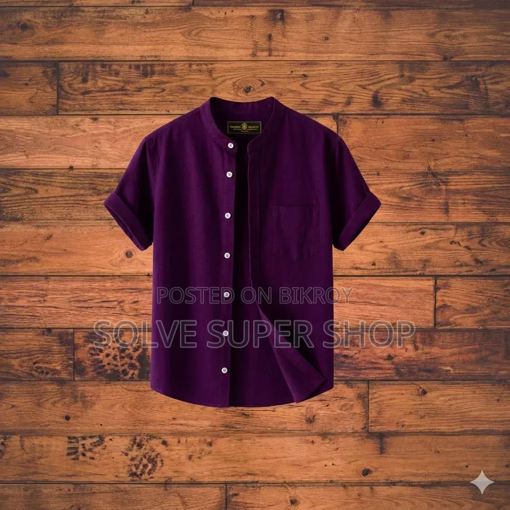 Comfort in the heat, stylish in look—both in one shirt!