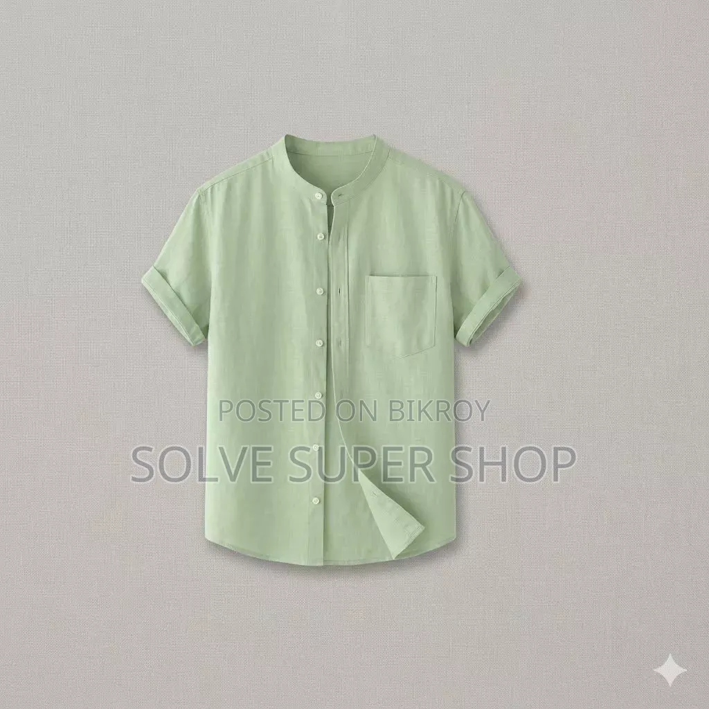 Comfort in the heat, stylish in look—both in one shirt!