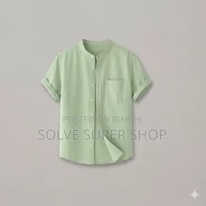 Comfort in the heat, stylish in look—both in one shirt!