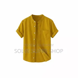Comfort in the heat, stylish in look—both in one shirt!