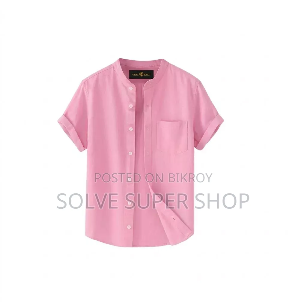Comfort in the heat, stylish in look—both in one shirt!