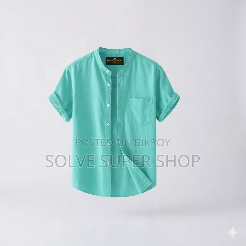 Comfort in the heat, stylish in look—both in one shirt!