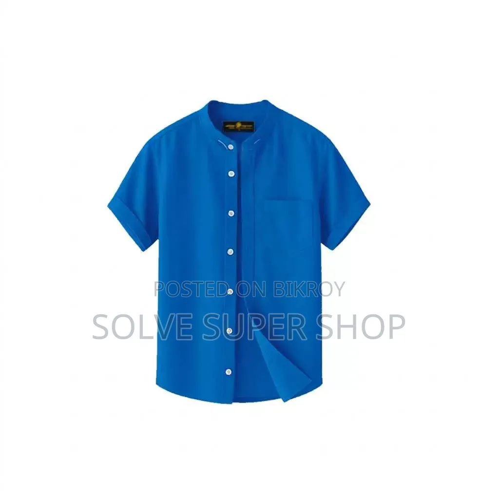 Comfort in the heat, stylish in look—both in one shirt!