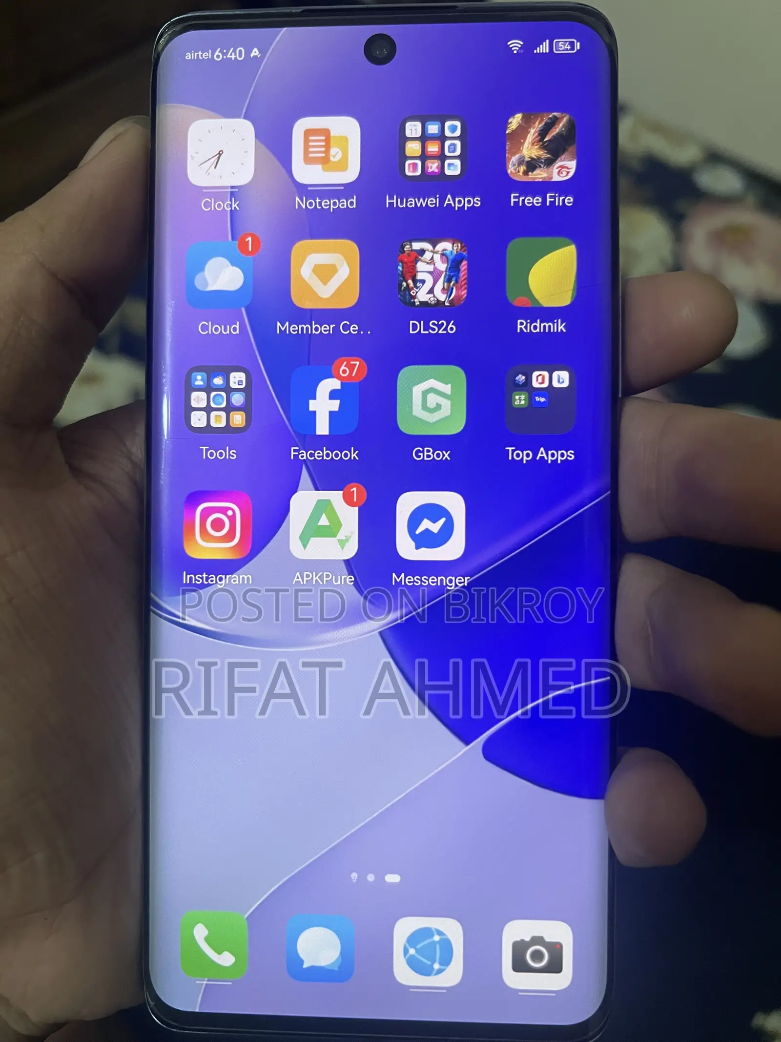 Huawei Nova 9 256 GB Purple