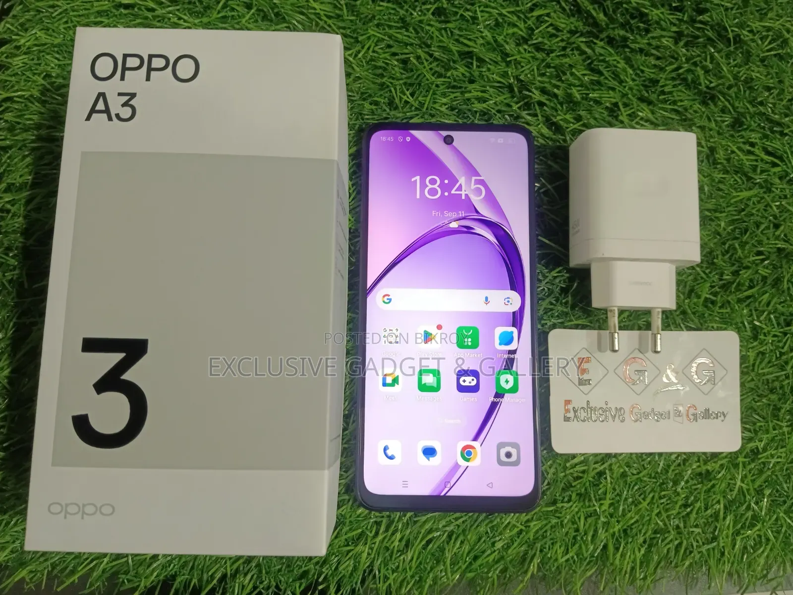 Oppo A3 4G 128 GB Black