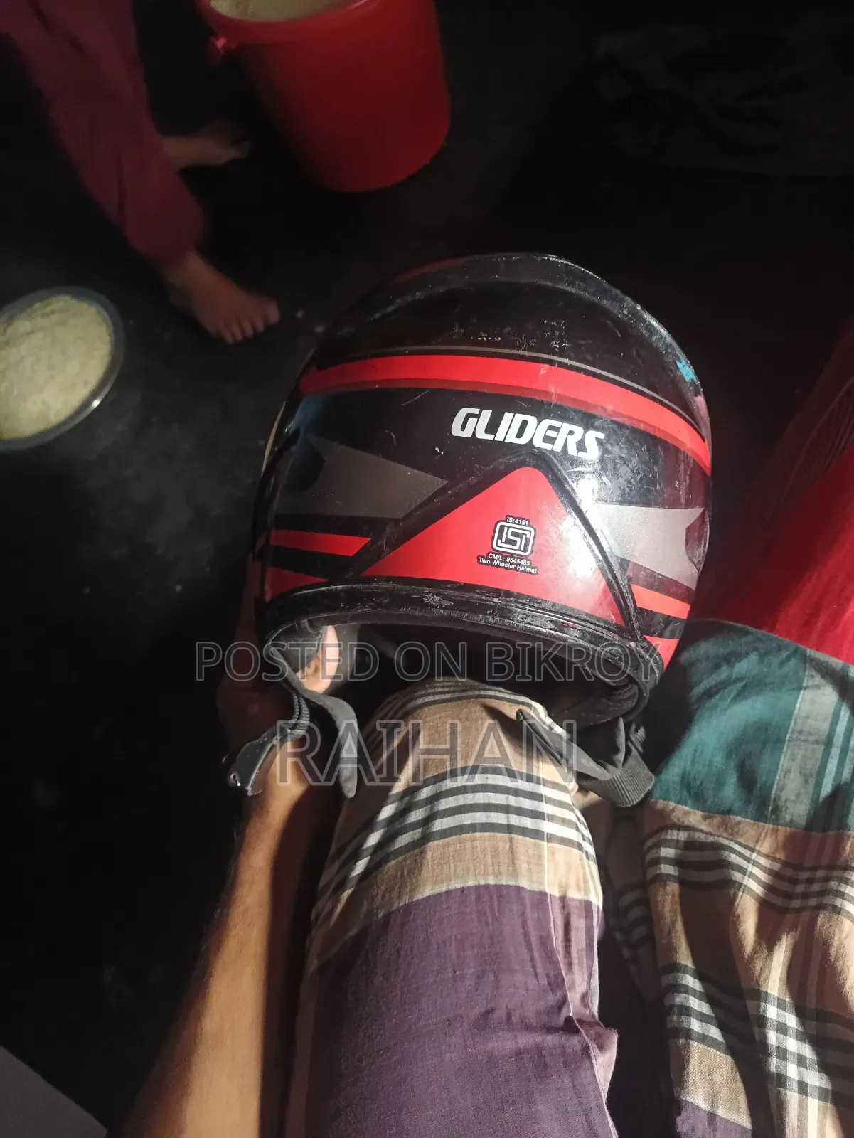 Used Helmet